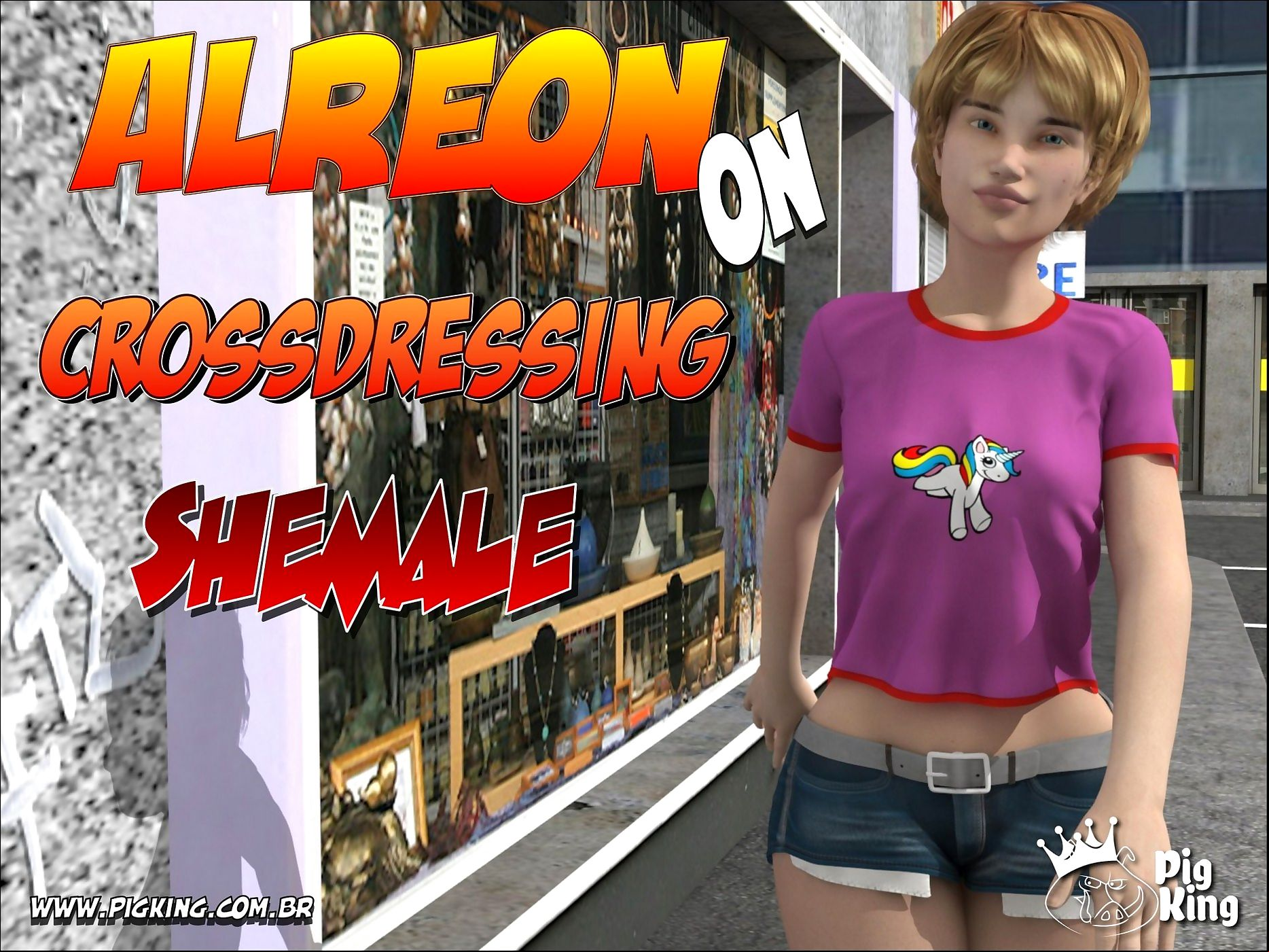 Pigking- Crossdressing
