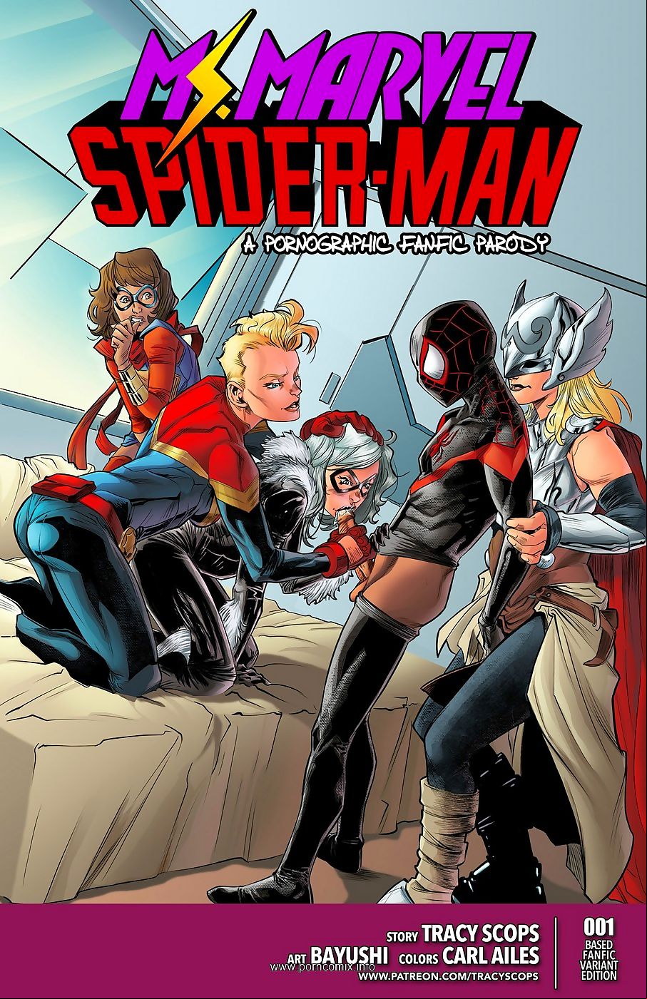 Miss Marvel Spider-Man- Tracy Scops