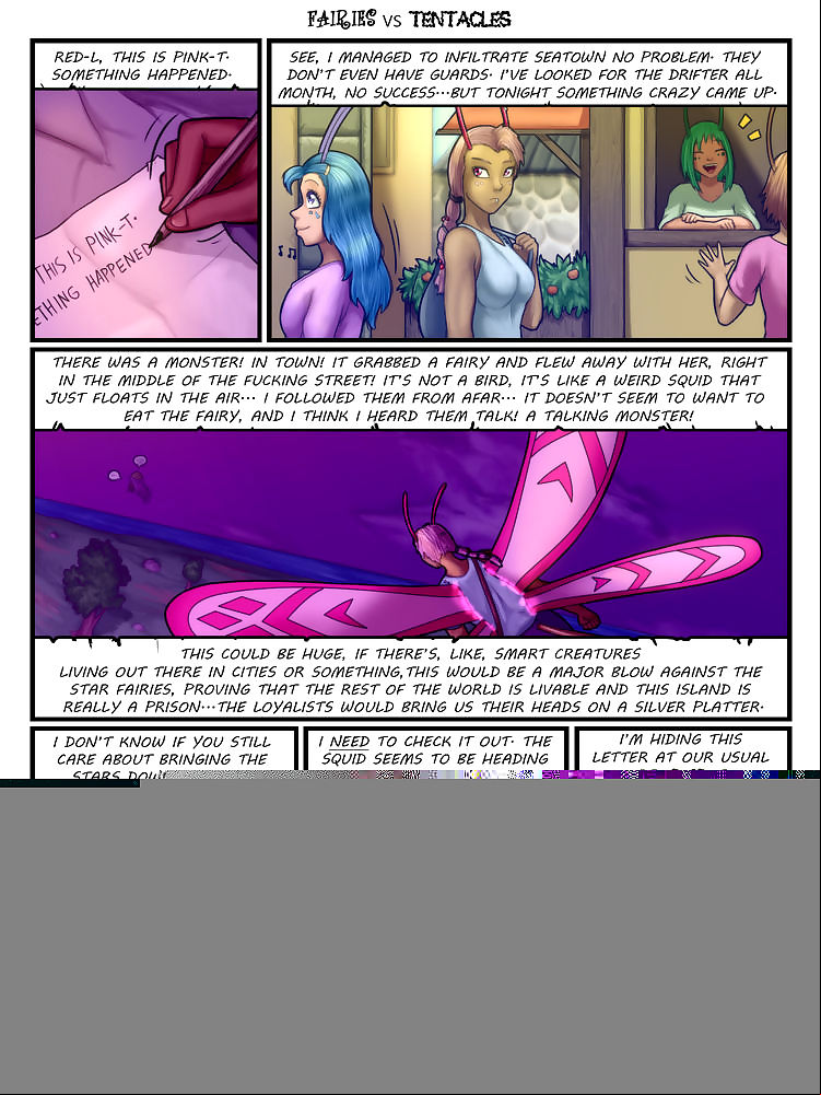 Fairies vs Tentacles Ch. 1-3 - part 8